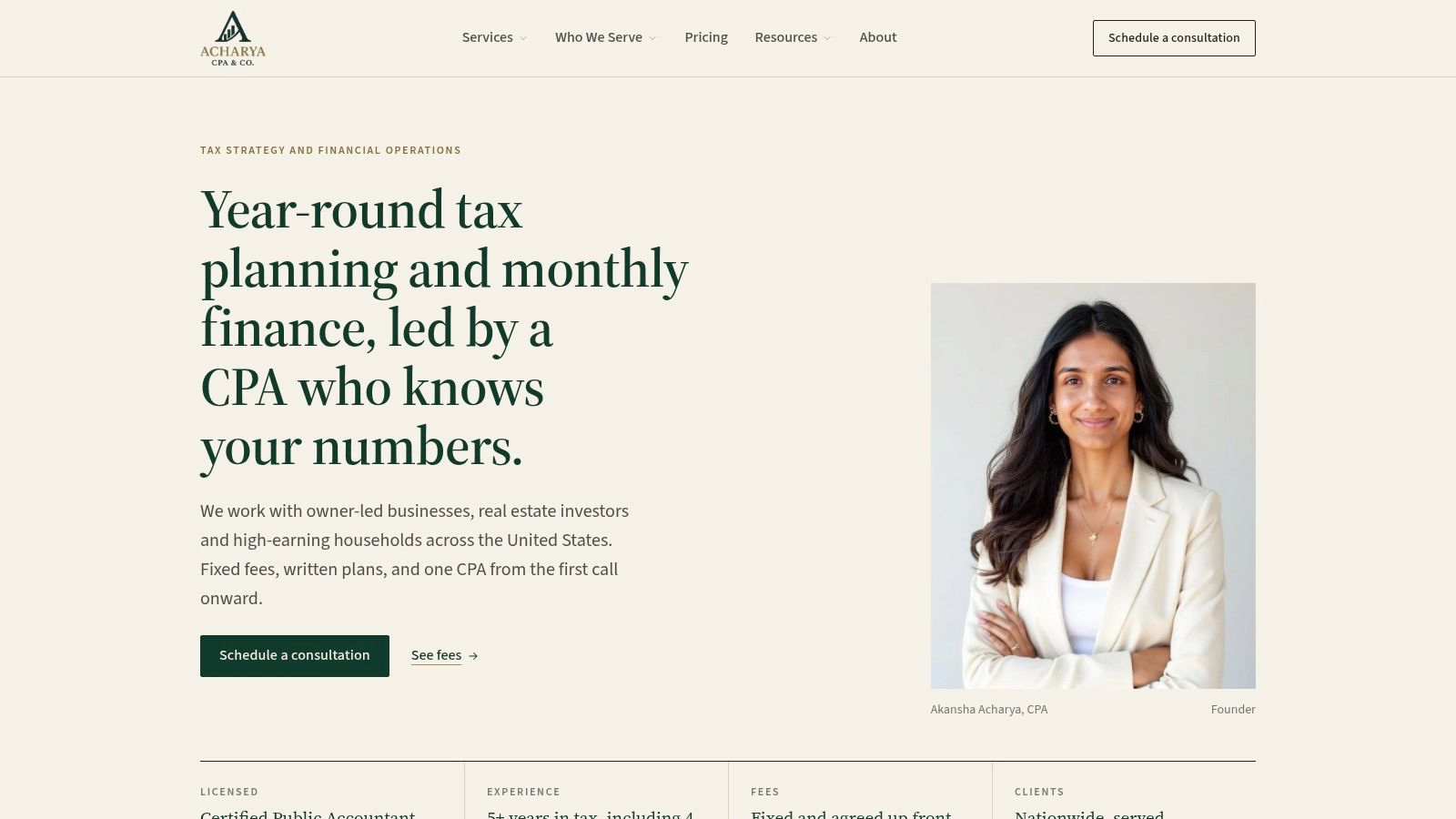 Andersen, formerly Andersen Tax